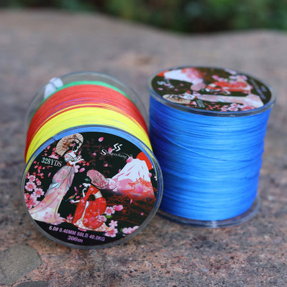 8 Strands Braided Fishing Line 100M 300M Multifilament