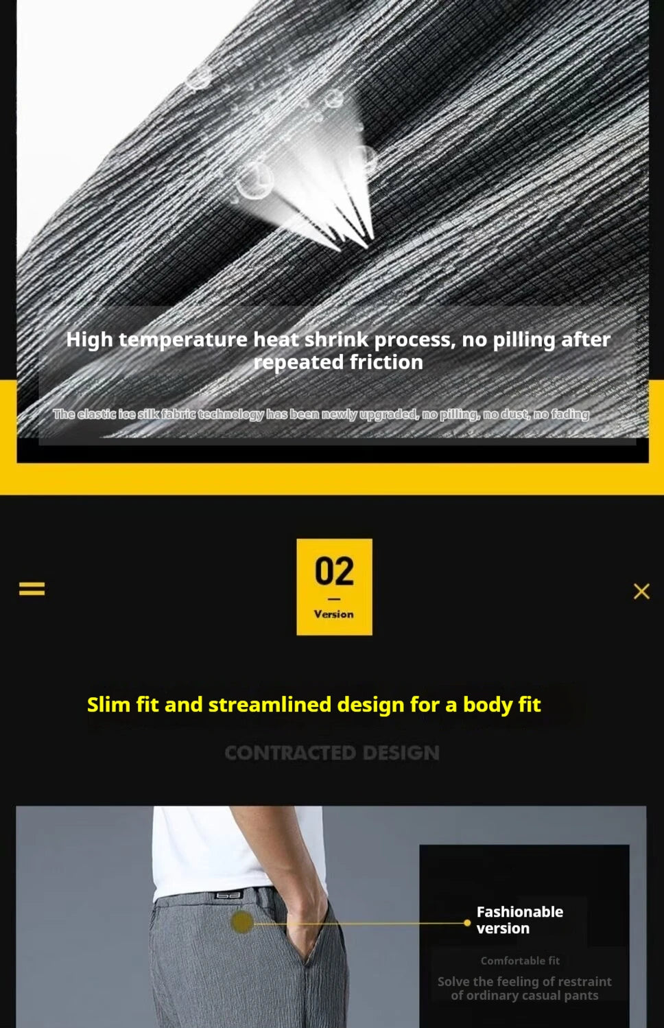 2025 Summer Men's Linen Pants Ultra Lightweight Breathable