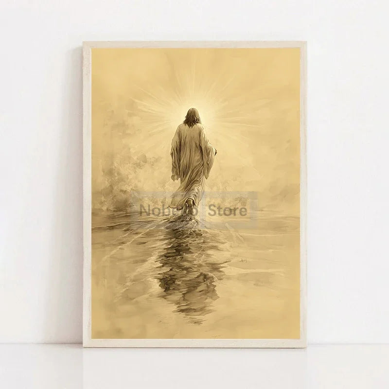 Modern Christian Jesus canvas