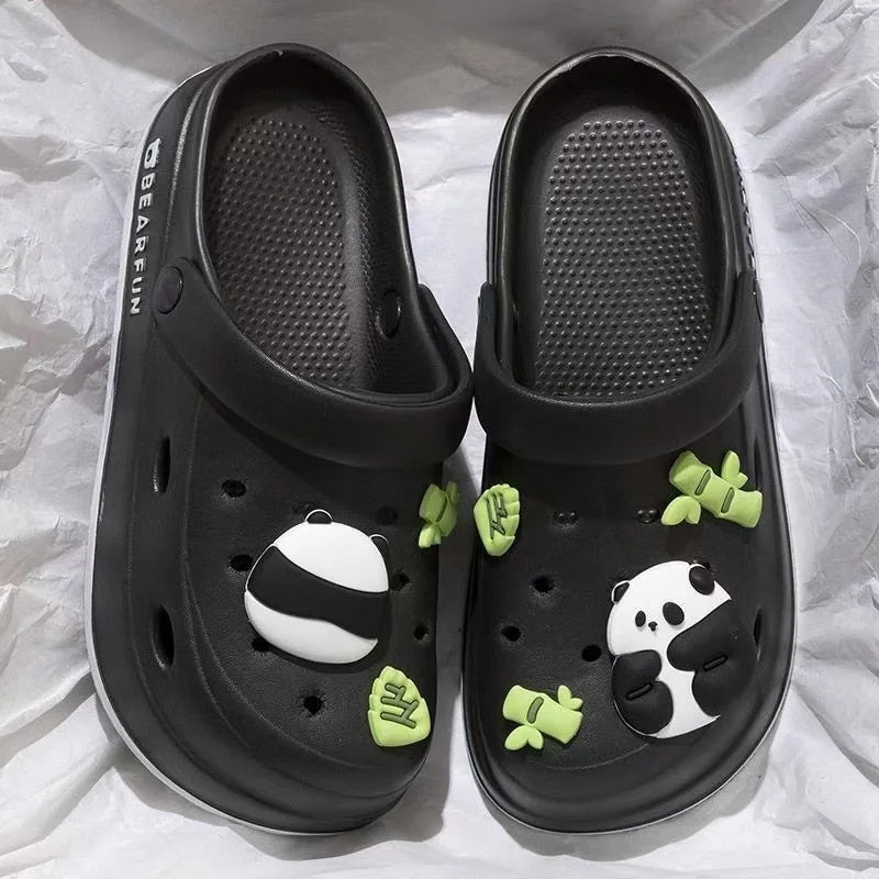 Women's rubber shoes like crocs