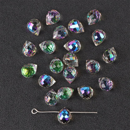 Water Drop  Crystal Glass Beads Czech