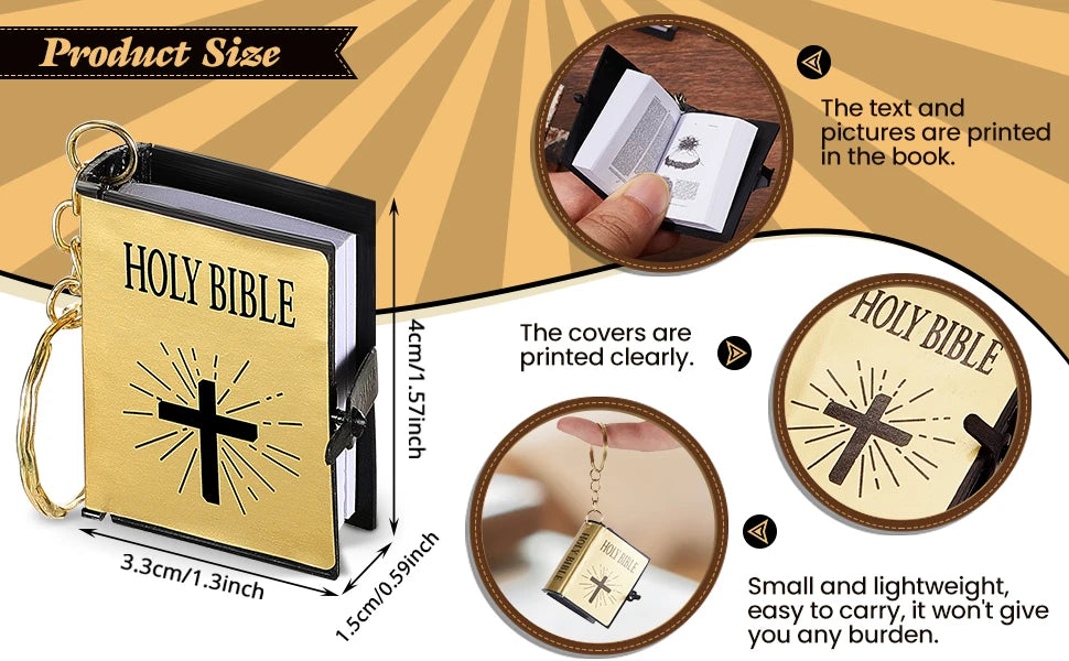 HOLY BIBLE Keychains