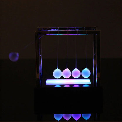 LED Light Up Toy Newton Cradle