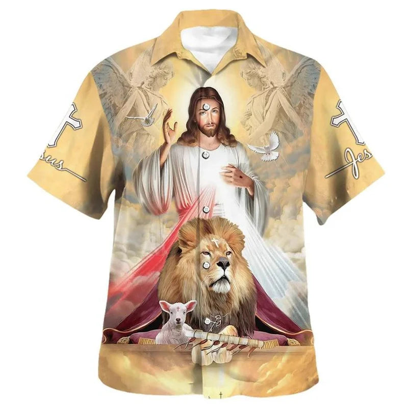 Jesus Love Me Hawaiian shirt