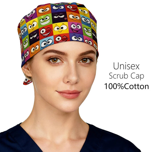 unisex medical accessories scrub cap