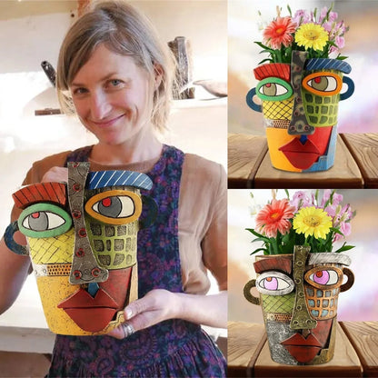 Funny Flower Pot Ornament