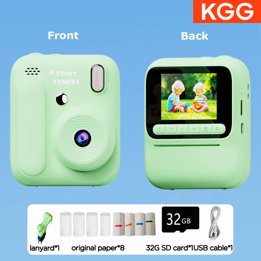 Camera  Kids Instant Camera 32GB