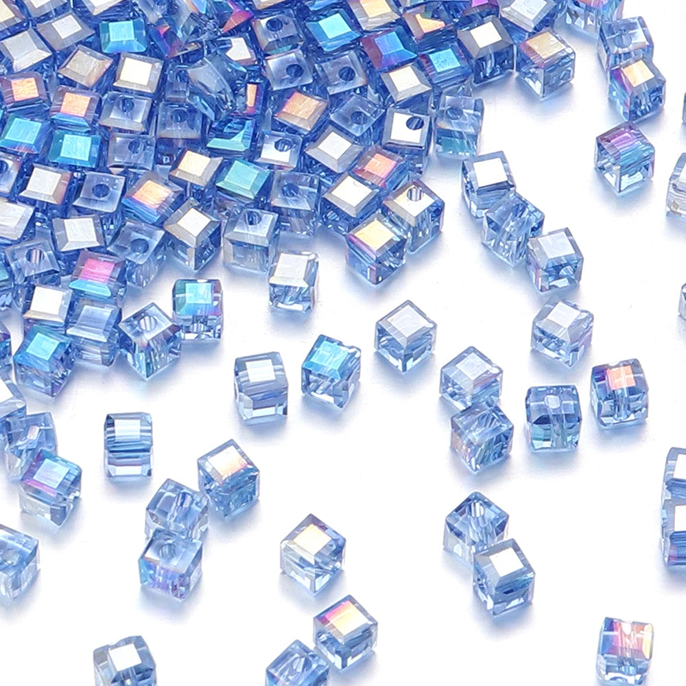 50pcs Glass Crystal Beads