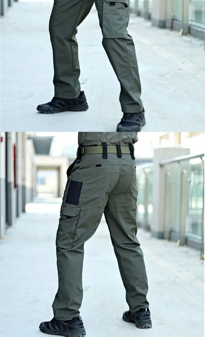 New Tactical Work Pants Men Outdoor Cargo Trousers Multi-pocket