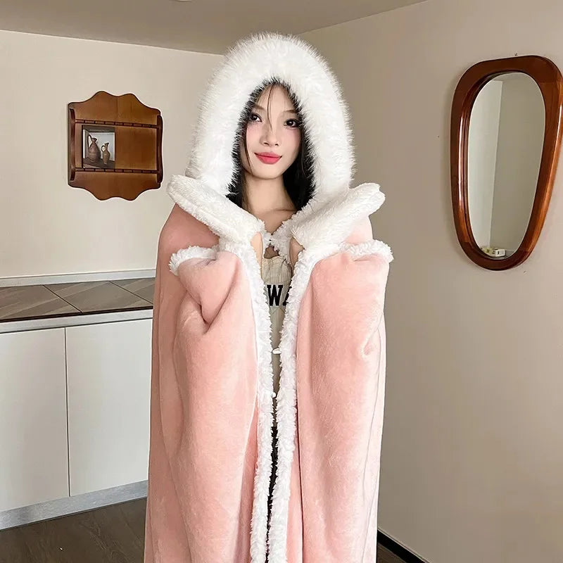Women Wearable Blanket