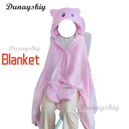 Hooded Soft Plush Blanket