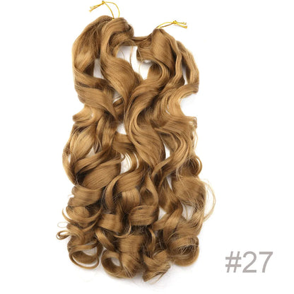 French Curly Crochet Braiding