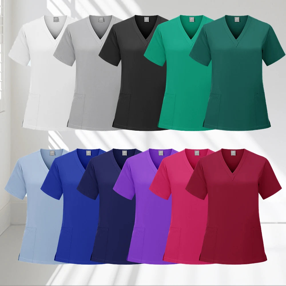Medical Scrub Suits Uniform Women