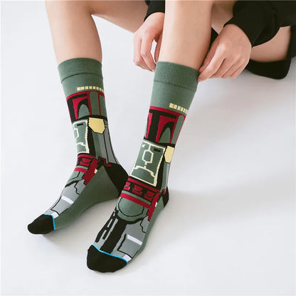 1 pair Autumn Winter Anime Socks