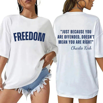 Justice for Charlie Kirk Freedom