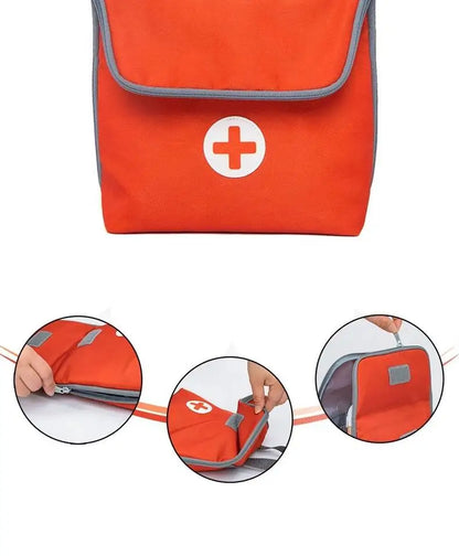 Wooden Pretend Play Red dr set