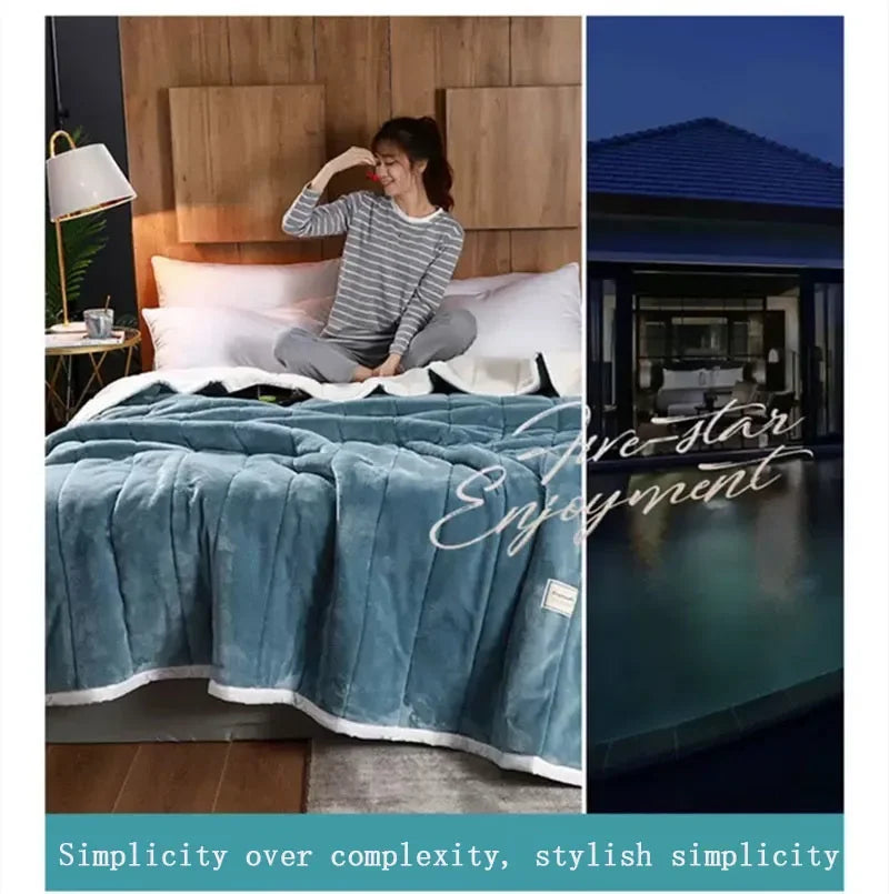 Coral Fleece Autumn Winter Warm blankets