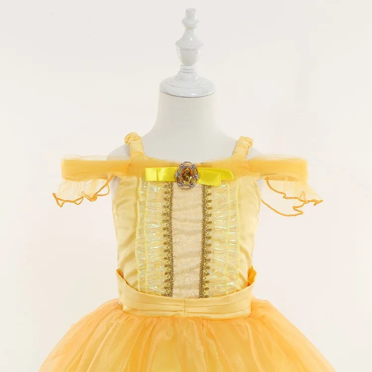 Kids Belle Beauty and the Beast Ball Gown