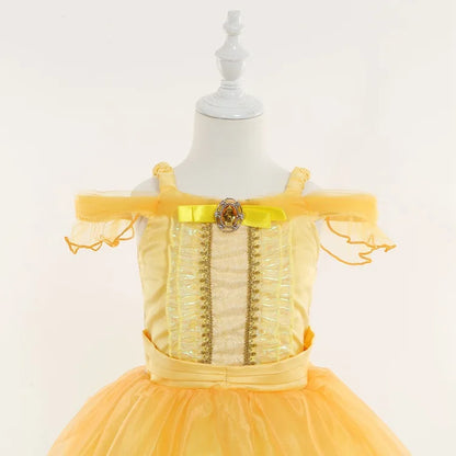 Kids Belle Beauty and the Beast Ball Gown