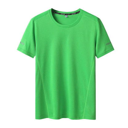 T-shirt Big Size 9XL for Men Quick Drying T-shirt for Men