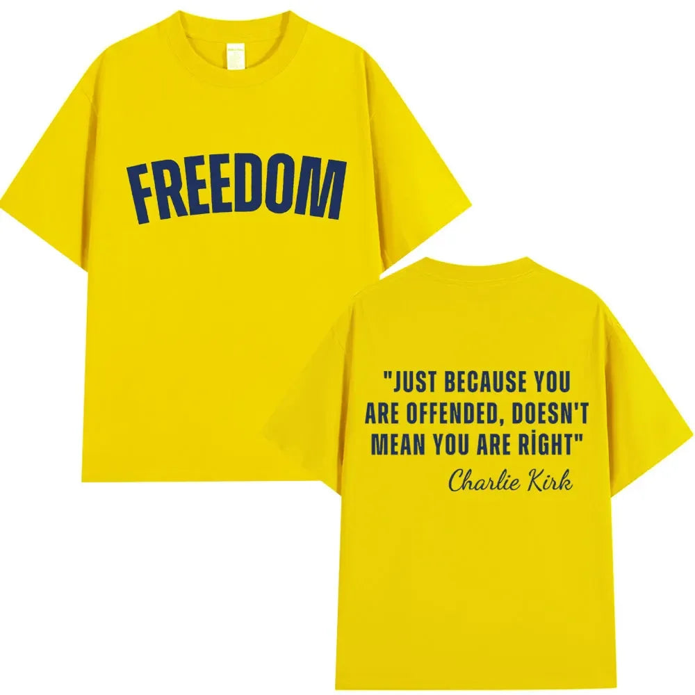 Justice for Charlie Kirk Freedom