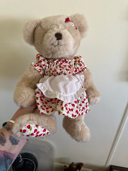 Harrods Bear - Strawberry Dress bear